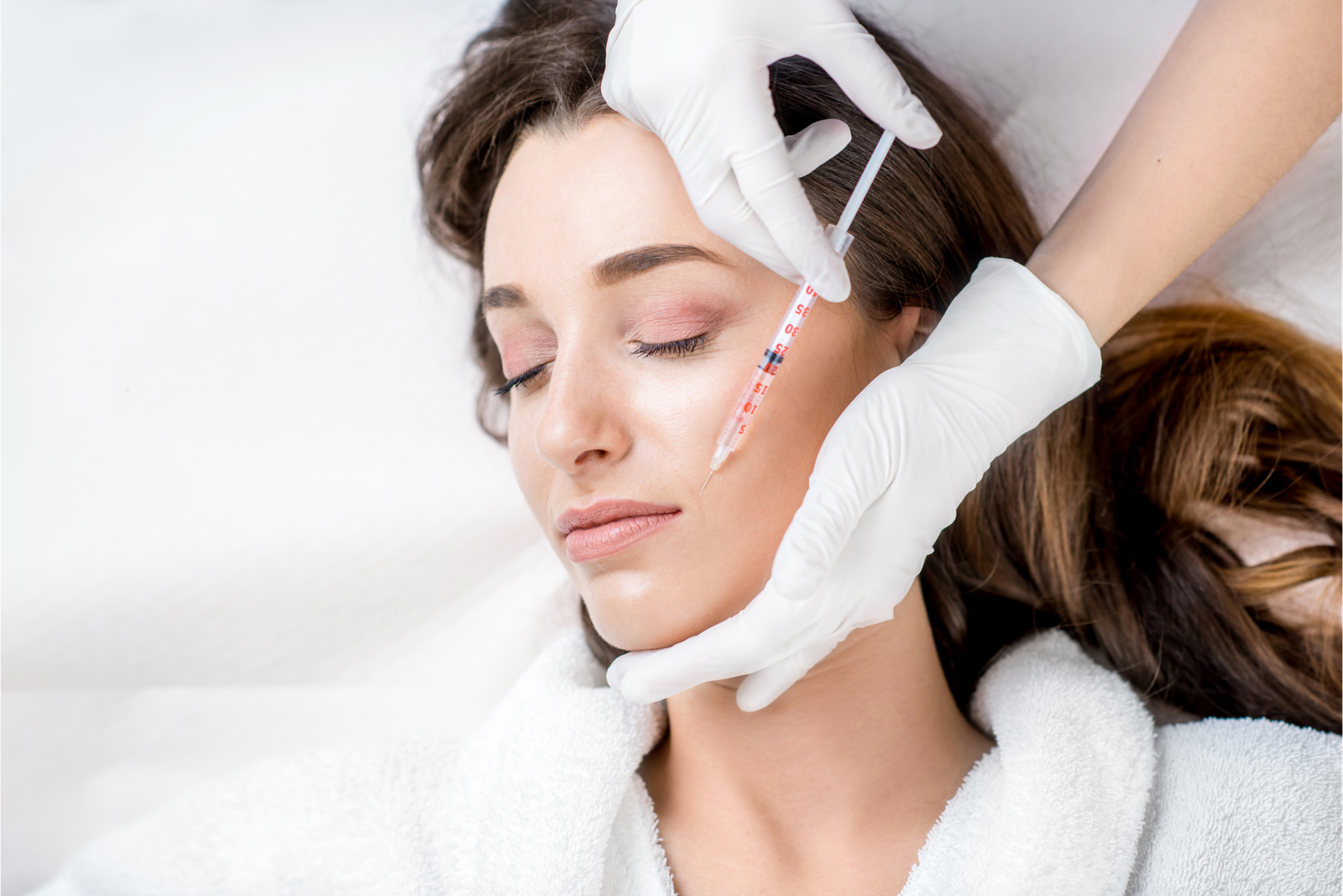 Daxxify injection for frown lines at Marlana Aesthetics, Nottingham MD