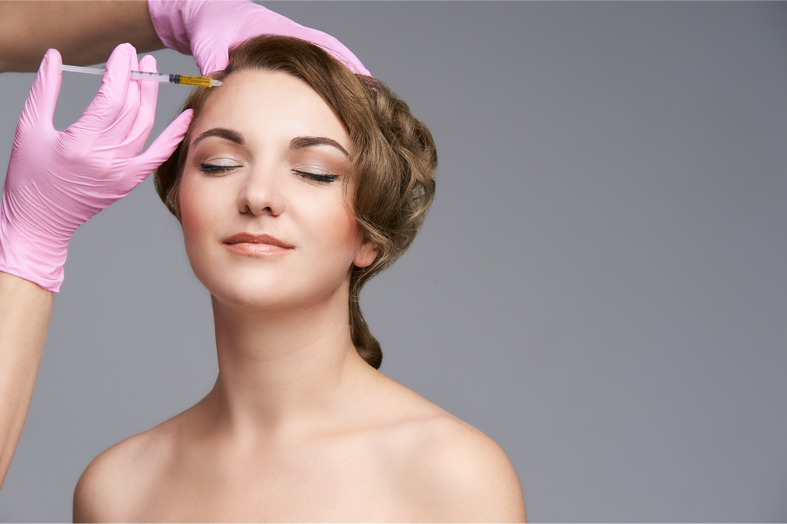 Botox injection for forehead lines at Marlana Aesthetics, Nottingham MD